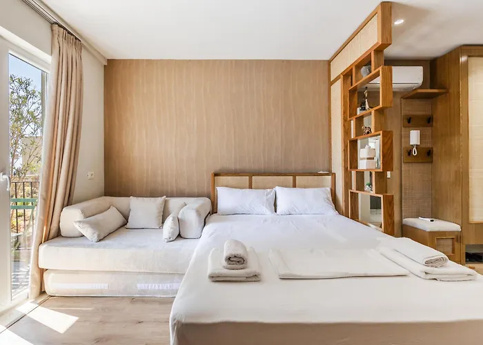公寓 Luvra 1 Dhermi Spacious Balcony Hideaway By Pikhost *